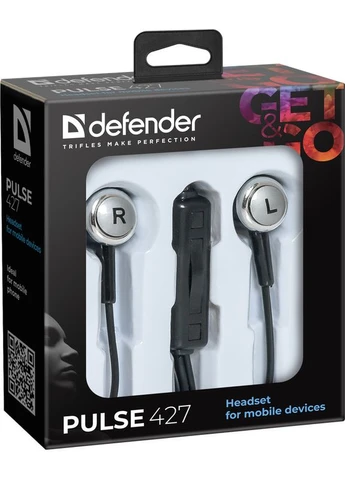 Гарнітура для смартфонів Pulse 427 Black Defender (352528435)