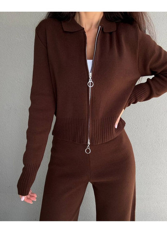 Стильный базовый костюм из плотной вязки Vakko (364653125)