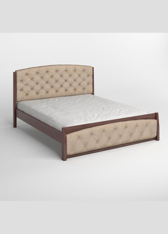 Двуспальная деревянная кровать Мехико/Аляска 23 (Бежевый) 180х200 см (MBG-11985) Mebigrand (368280740)