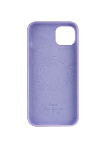 Чохол Silicone case (AAA) full with Magsafe для Apple iPhone 14 Plus (6.7") Epik (295131440)