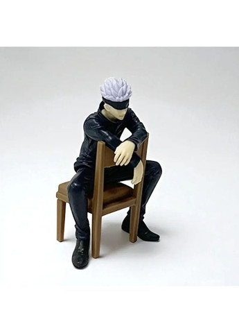 Коллекционная фигурка Годжу Сатору 11 см из аниме Jujutsu Kaisen из ПВХ, статуэтка Satoru Gojo на стуле для коллекции No Brand (362682308)