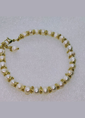 Браслет с жемчугом 3160 фурнитура Milano Lux Коробочка в подарок MINOV (315825135)