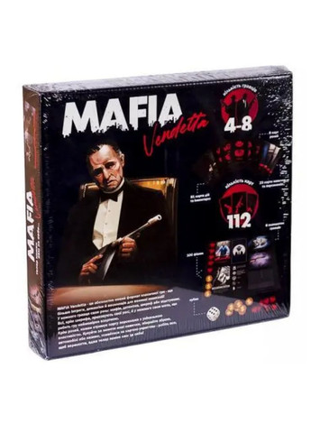 Настільна гра MAFIA Vendetta MAF-01-01U укр Danko Toys (369787437)
