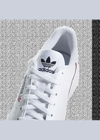 Білі всесезонні кросівки continental 80 j adidas
