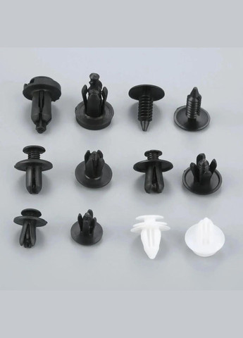 Набор клипс для салона авто 100 шт в кейсе универсальные автокрепления пистоны + 4 съемника (R051374-50611) Icar (349843782)