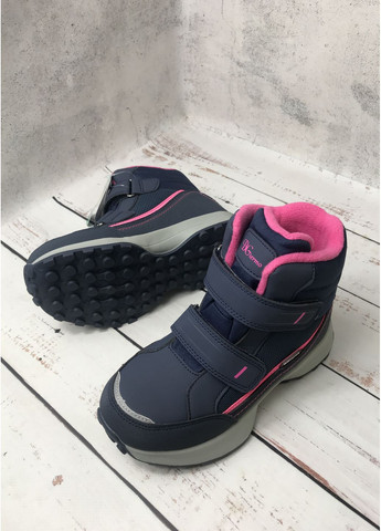 Темно-синие повседневные зимние термбрюшки детские на девочку termo темно-синий (493) BG