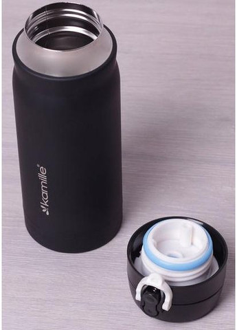 Термос PerfectionStyle 360мл из нержавеющей стали для напитков с крышкой-чашей термос для горячих и холодных жидкостей Kamille (368981706)