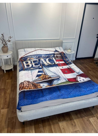 Плед 3D Морський бриз 13068 135х160 см FlexDress (368764342)