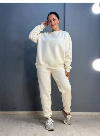 Брюки жіночі 24-13 спортивні штани джоггери резинка на талії утеплені PEPPER MINT (304548478)