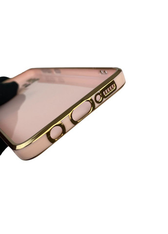 Чехол для Galaxy A51 SM-A515F с защитой камеры с золотой окантовкой на самсунг а51 пудровый gs1 Samsung (366232976)
