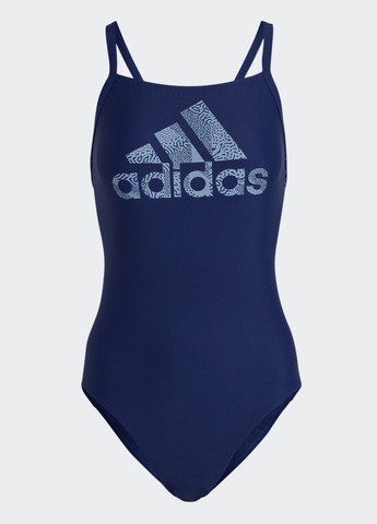 Синій демісезонний купальник big logo adidas