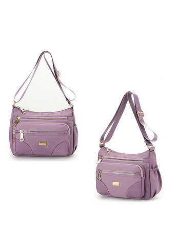 Жіноча сумка 2023 крос-боді світло-фіолетова No Brand (366871829)