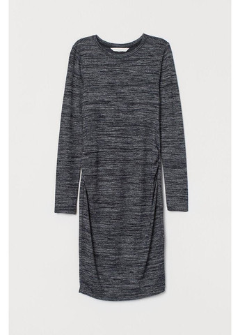 Темно-синее платье демисезон,темно-синий-серый, mama H&M