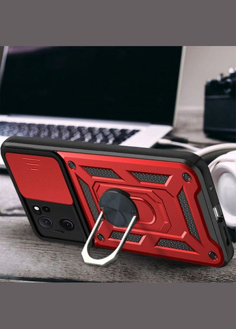 Ударостійкий чохол Camshield Serge Ring для Xiaomi 13T / 13T Pro Red No Brand (340063661)