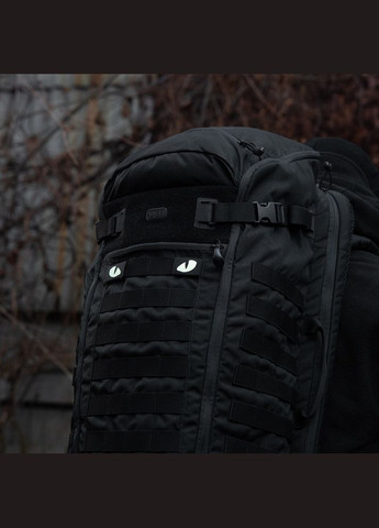 Нашивка Tiger Eyes Laser Cut (пара) Black M-TAC (315047153)