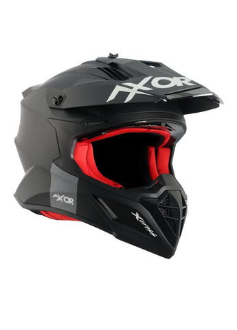 Мотошлем X-Cross SC Black/Red Матовый, размер Axor (356775634)