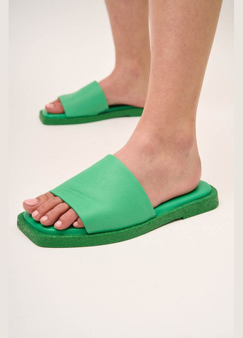 Зеленые шлепанцы 177234 Fabio Monelli
