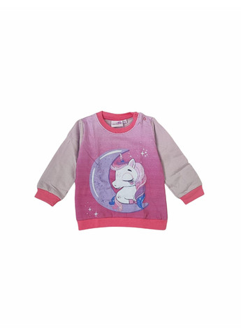 Бузкова зимня дитяча тепла піжама для дівчинки бузкова (25100415) кофта + брюки Unicorn