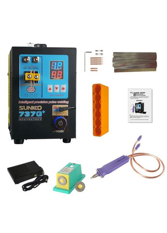 Точкова контактна зварка 200А з виносною ручкою для акумуляторних зборок SUNKKO 737G+ ( код: 737G+ ) Sunko (335403787)