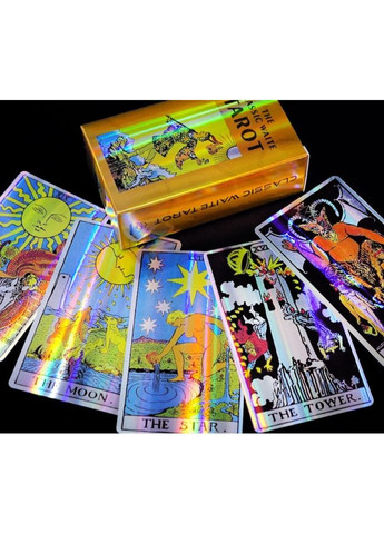 Карти Таро Уайта голографія Classic Waite Tarot (351372687)