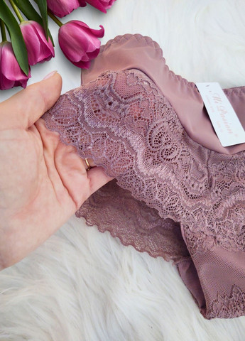 Жіночі трусики Jina L з мереживом 542-М purple (7461) FS (322995820)