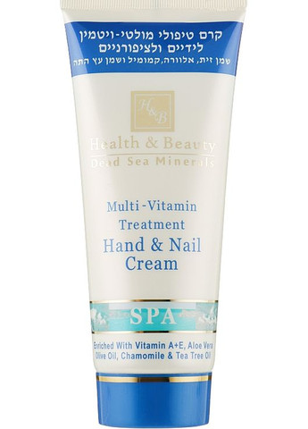 Мультивітамінний оздоровлюючий для рук і нігтів Multi-Vitamin Treatment Hand & Nail Cream 180ml (74611-64323) Health & Beauty (369123388)