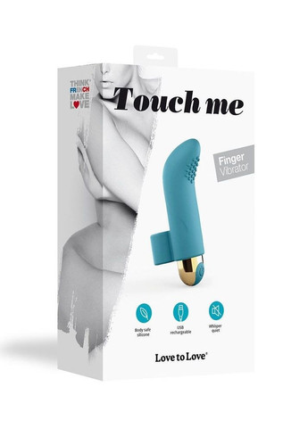 Вибратор TOUCH ME PETROLE CherryLove Love To Love (282850285)