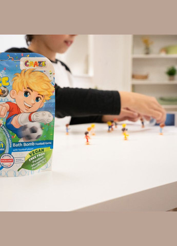 Ароматная бомбочка для ванны с игрушкой "ФУТБОЛ" 40164 Inkee (364962295)