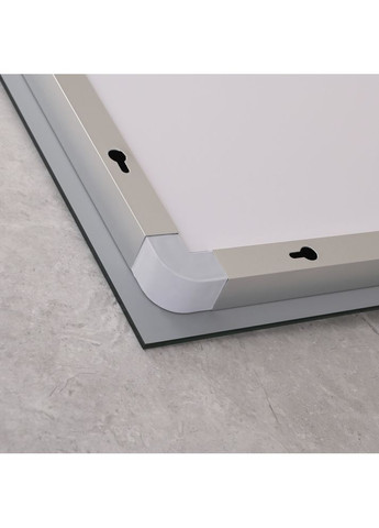 Дзеркало WARM MR02-90x70 з Led Touch, Anti-fog, димером, регулятором яскравості, годинником (MI6673) Mixxus (322005052)