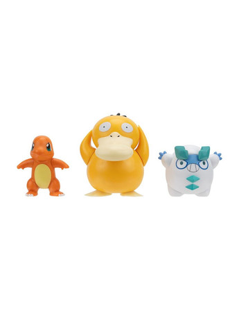 Набор игровых фигурок W19 - Чармандер, Галарский Дарумака, Псайдак Pokemon (342753744)