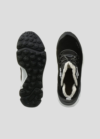 Зимние черные замшевые ботинки yumala wmn snow boots wp CMP из натуральной замши