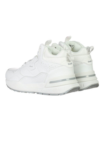 Кросівки жіночі зимові на шнурівці шкіряні на високій підошві повсякденні для прогулянок білі B5223-4c Baas білі зими (305573614)