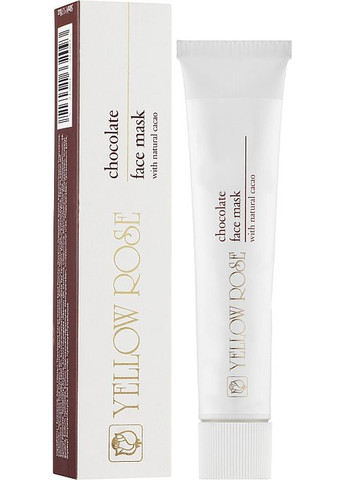 Шоколадна маска для обличчя (туба) Chocolate Face Mask 50ml (888188-29548) Yellow Rose (368889564)