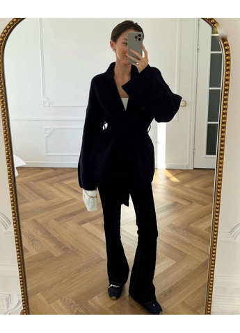 Черный демисезонный кардиган Style Point