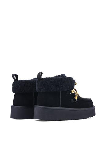 Женские Угги N649 Черный Велюр Attizzare (368527924)