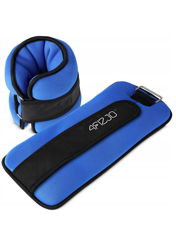 Обважнювачі-манжети для ніг та рук 2 x 3 кг Black/Blue () 4FIZJO P-5907739311115 (275096400)