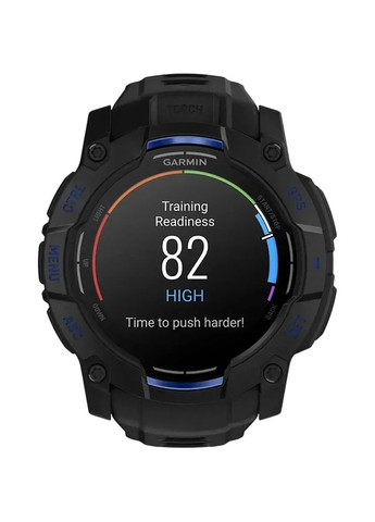 Смарт-годинник Instinct 3 50 mm Black with Bolt Blue Accents (010-03020-03) Garmin (370608318)