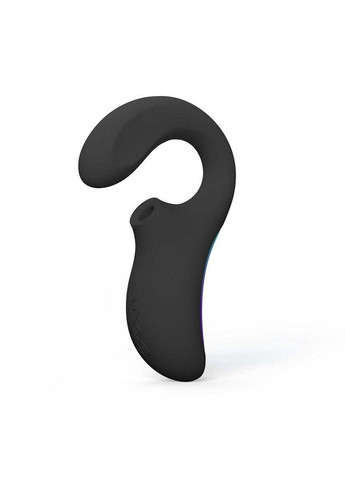 Клиторально-вагинальный звуковой стимулятор Enigma WAVE Black, 3 типа стимуляции Lelo (303906239)