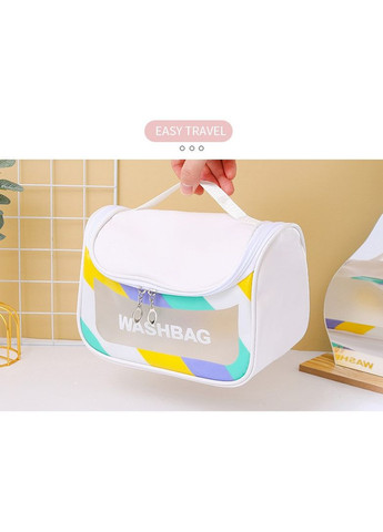 Вместительная дорожная косметичка/органайзер Easy Travel white No Brand (337347209)