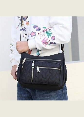 Жіноча сумка X2267 крос-боді чорна No Brand (344446803)