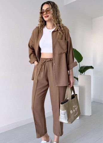 Костюм двойка: Рубашка свободного кроя и брюки Tik-Tak (325401555)