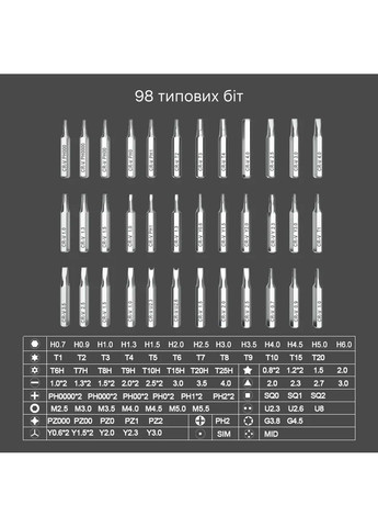 Набір інструментів для електроніки Kingsdun KS-8001137 117 предметів Inspire (336210806)