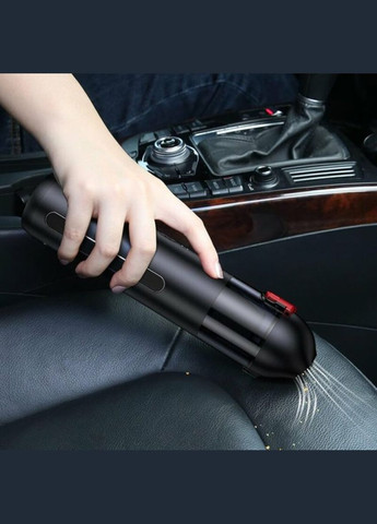 Автомобильный пылесос Suction 6000Pa Black (MNXCQZB23401) USAMS US-ZB234 Mini Handheld Vacuum Cleaner Geoz Series (342748053)