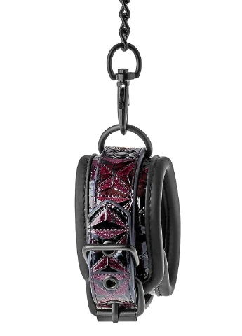 Кайдани на ноги для сексу в БДСМ фіолетові BLAZE ANKLE CUFF Dream Toys (382840499)