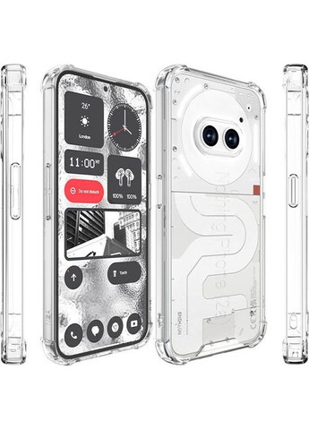 Чохол до мобільного телефона (711793) BeCover Anti-Shock Nothing Phone (2a) Clear (326594384)
