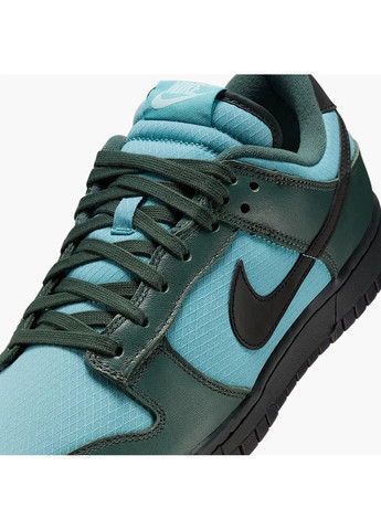 Бірюзові кросівки чоловічі dunk low retro se green/turquoise Nike