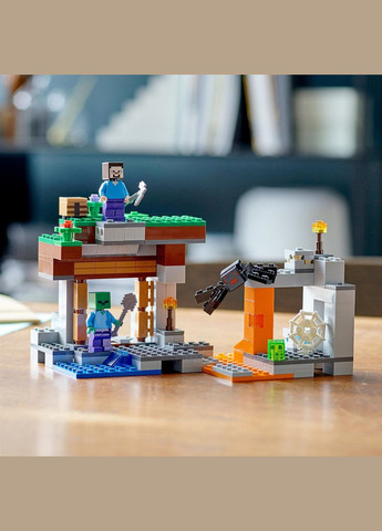 Minecraft заброшенная шахта 248 деталей (21166) Lego (304055279)