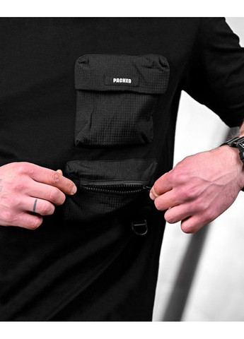 Чорна футболка pacher black No Brand