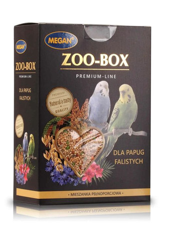 Корм для волнистых попугаев Zoo-Box 12707 750 гр Megan (277927727)