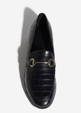 H&M Туфлі чорний з штучна шкіра, швеція — демісезон (316456462)